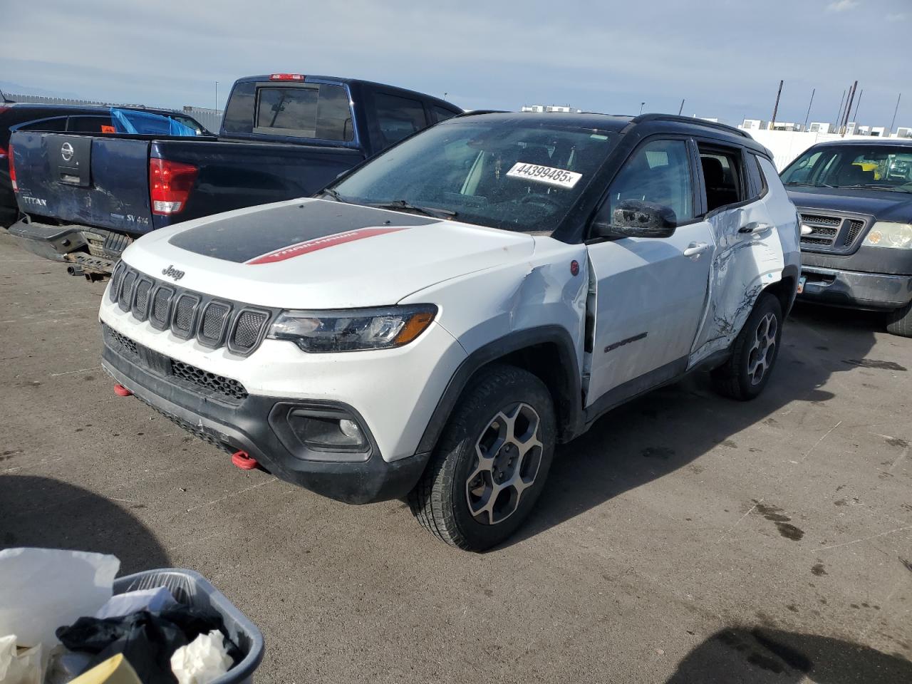 2022 JEEP COMPASS TRAILHAWK VIN:3C4NJDDB8NT209910
