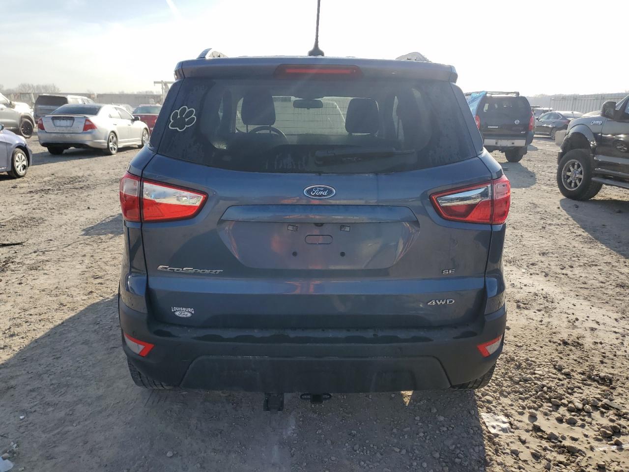 2022 FORD ECOSPORT SE VIN:MAJ6S3GL4NC469965