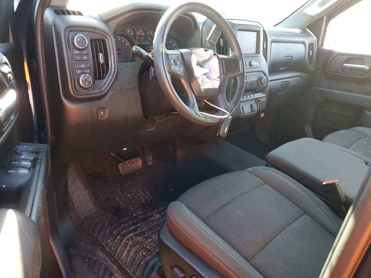 2022 CHEVROLET SILVERADO K1500 CUSTOM VIN:1GCPDBEK9NZ522492