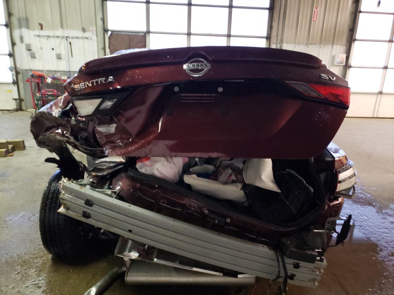 2022 NISSAN SENTRA SV VIN:3N1AB8CV8NY300423