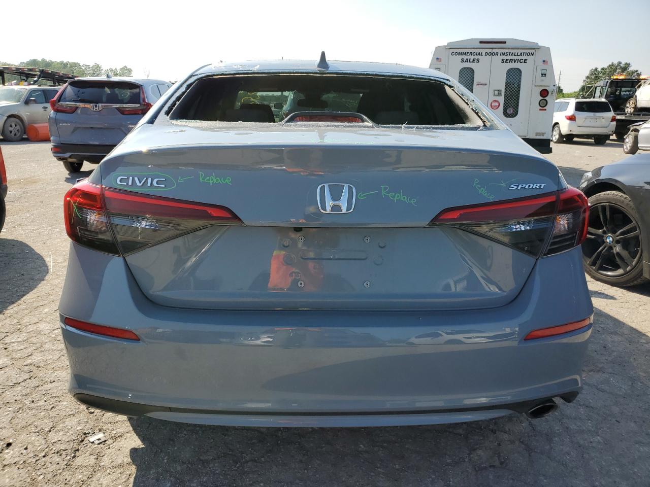 2023 HONDA CIVIC SPORT VIN:2HGFE2F5XPH550226