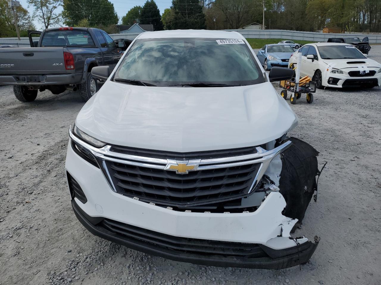 2022 CHEVROLET EQUINOX LS VIN:3GNAXHEV9NS161571