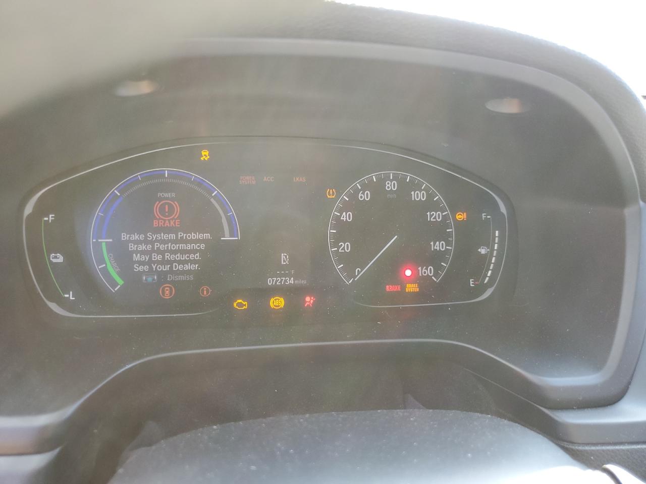 2022 HONDA INSIGHT EX VIN:19XZE4F55NE008497
