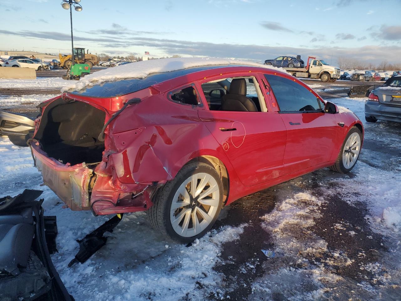 2022 TESLA MODEL 3  VIN:5YJ3E1EAXNF288365