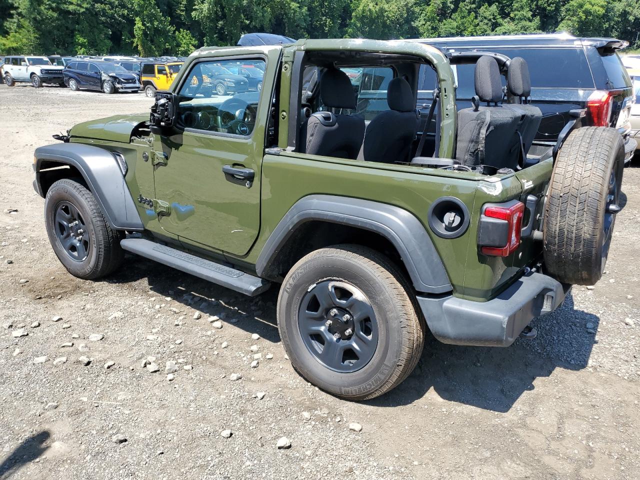 2022 JEEP WRANGLER SPORT VIN:1C4HJXAG8NW243547