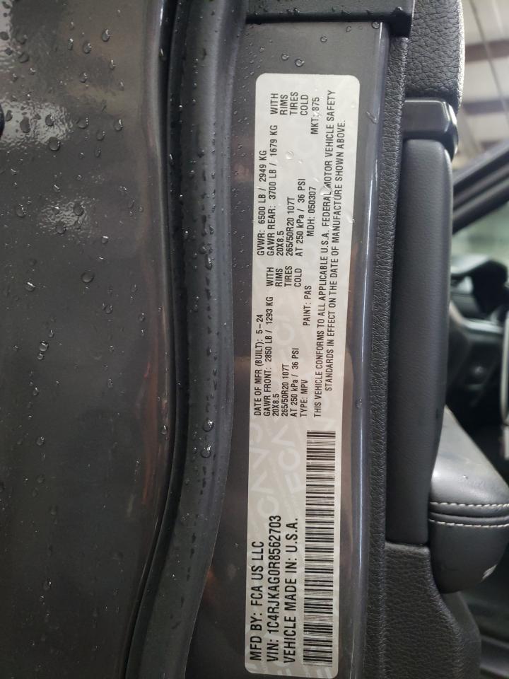 2024 JEEP GRAND CHEROKEE L LAREDO VIN:1C4RJKAG0R8562703