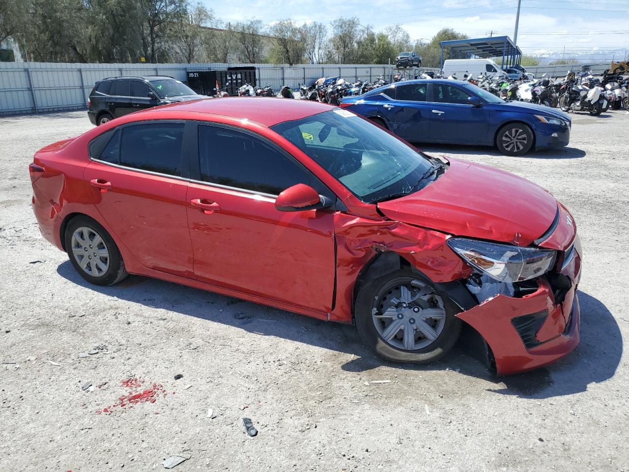 2023 KIA RIO LX VIN:3KPA24AD3PE537387