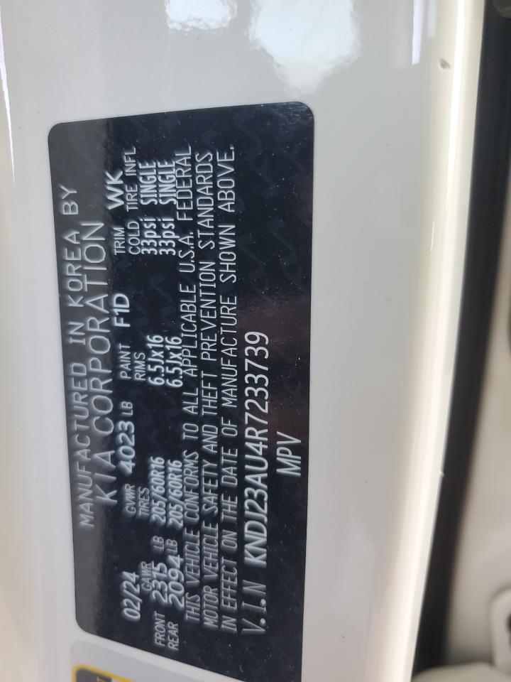 2024 KIA SOUL LX VIN:KNDJ23AU4R7233739