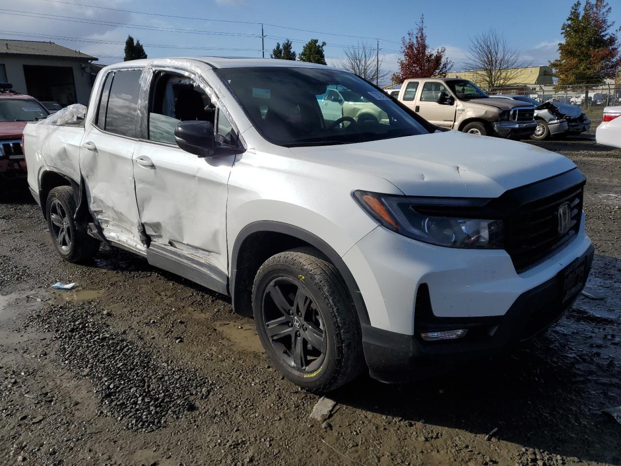 2022 HONDA RIDGELINE BLACK EDITION VIN:5FPYK3F85NB004539