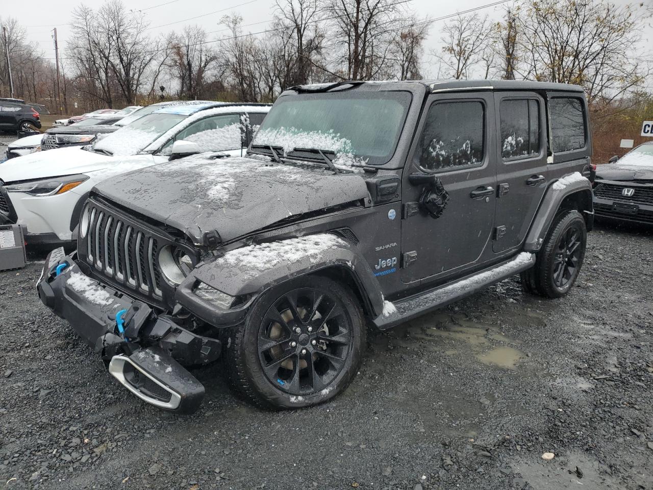 2022 JEEP WRANGLER UNLIMITED SAHARA 4XE VIN:1C4JJXP68NW222567