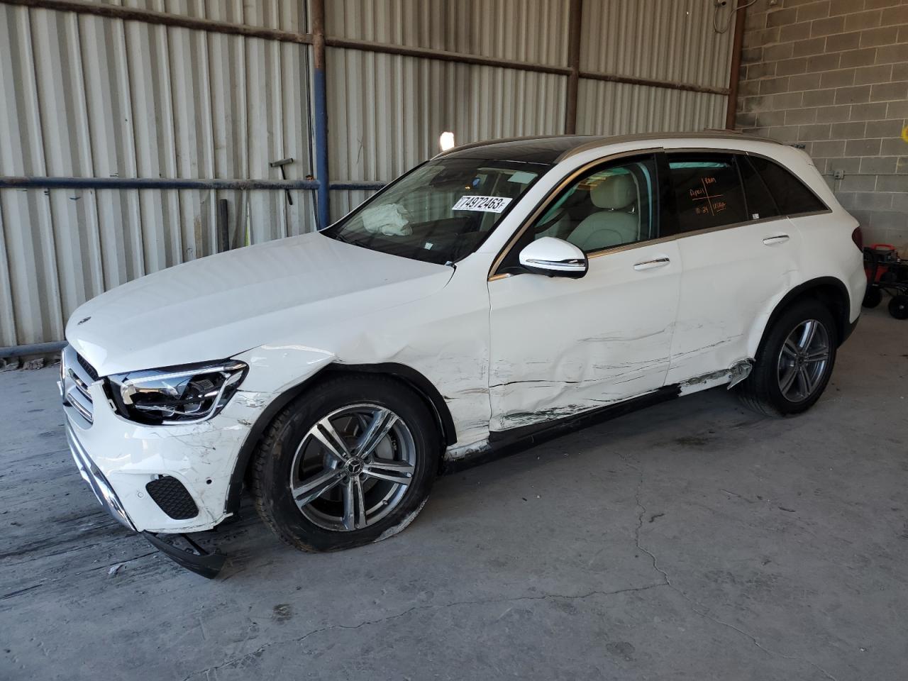 2022 MERCEDES-BENZ GLC 300 4MATIC VIN:W1N0G8EBXNV329022