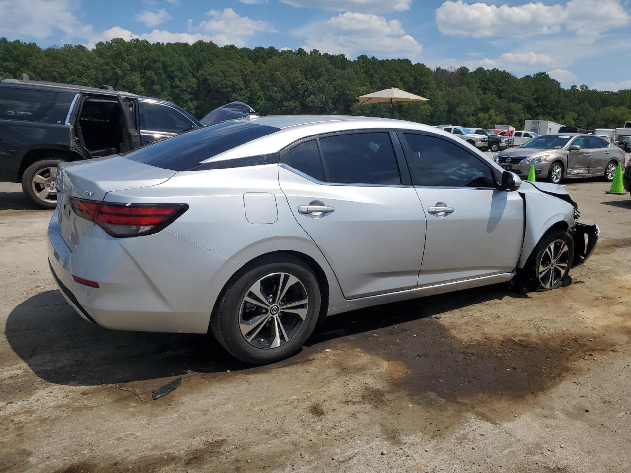 2022 NISSAN SENTRA SV VIN:3N1AB8CV6NY244725