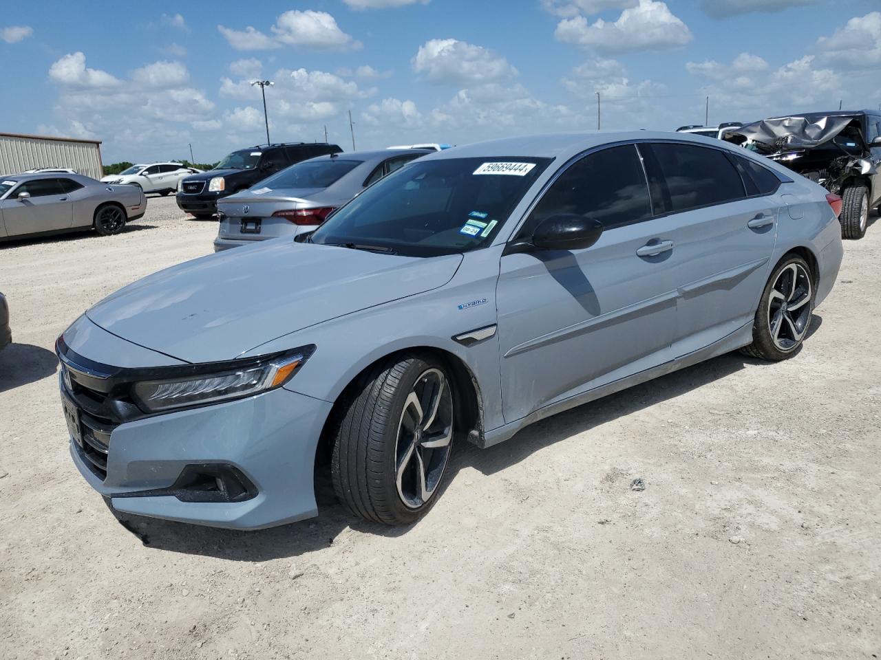 2022 HONDA ACCORD HYBRID SPORT VIN:1HGCV3F28NA033260