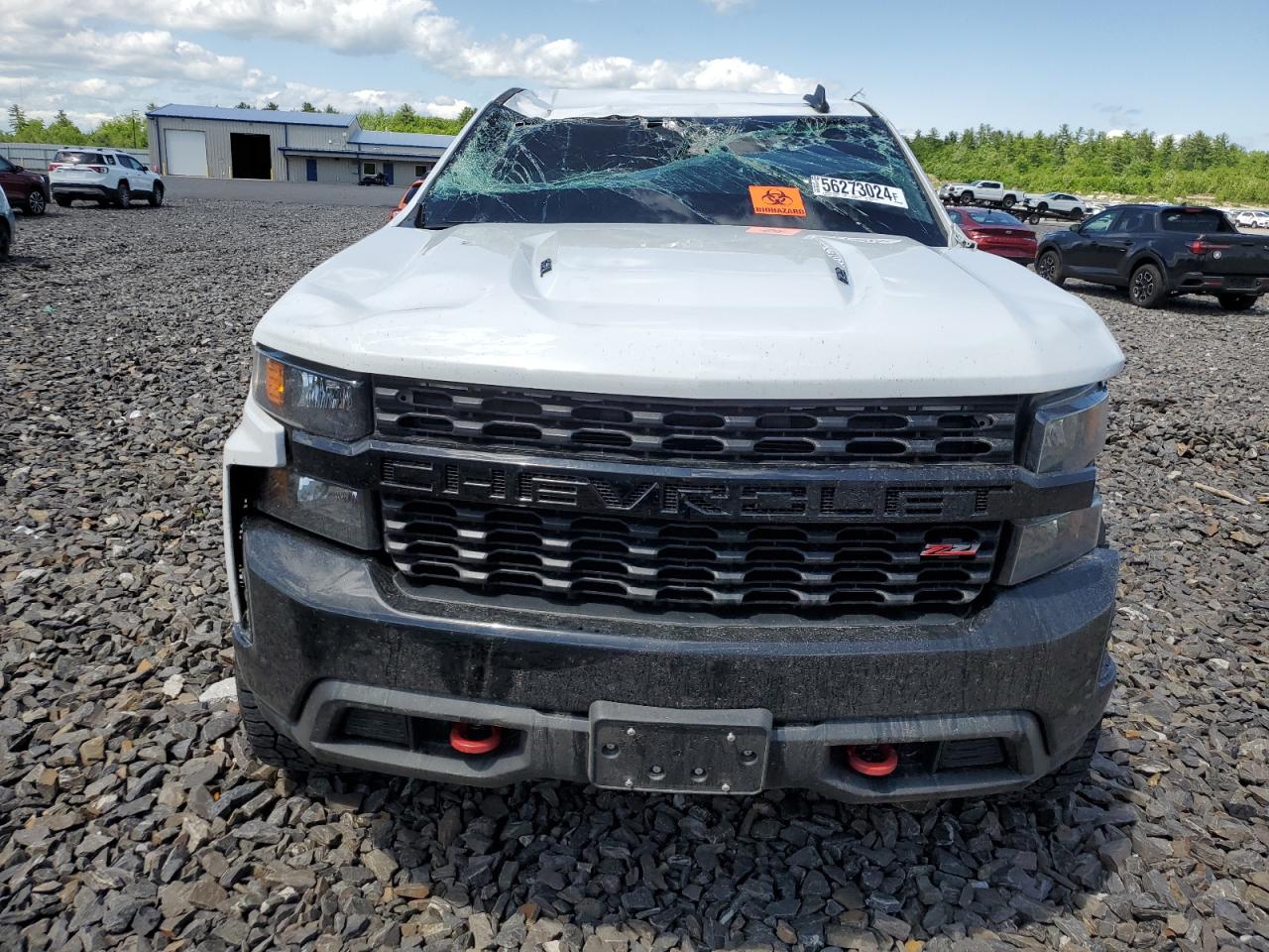 2022 CHEVROLET SILVERADO LTD K1500 TRAIL BOSS CUSTOM VIN:1GCPYCEL2NZ153655