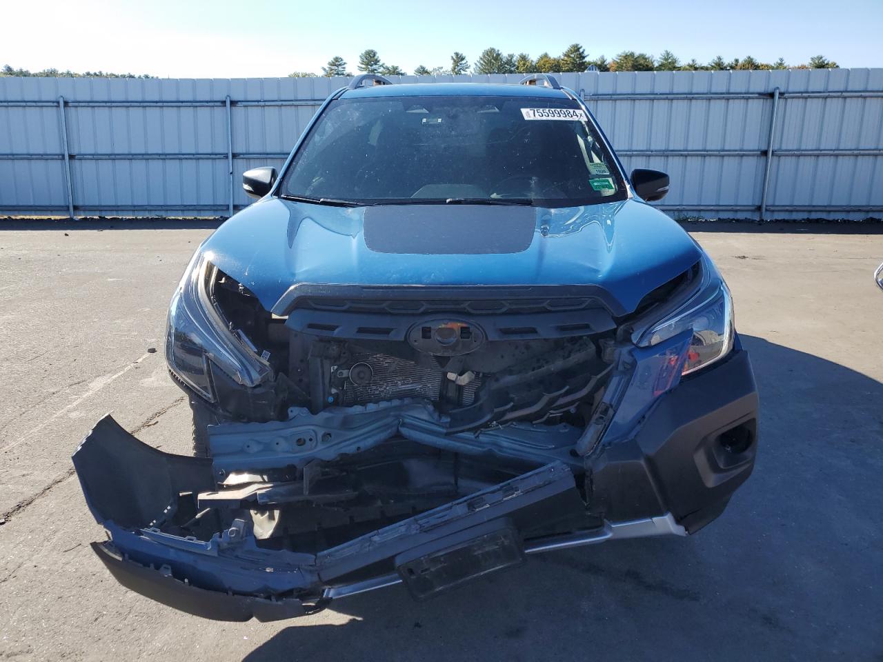 2022 SUBARU FORESTER WILDERNESS VIN:JF2SKAMC8NH468937