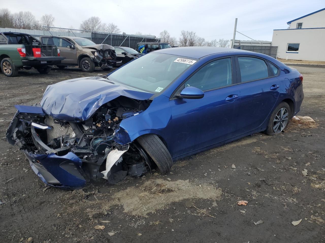 2022 KIA FORTE FE VIN:3KPF24AD8NE500225