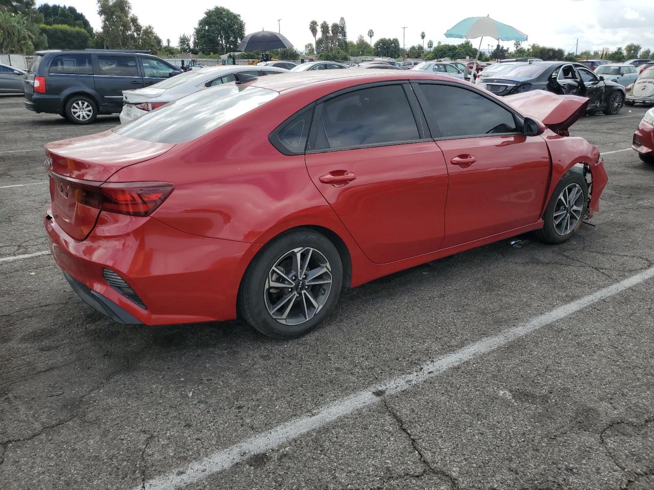 2022 KIA FORTE FE VIN:3KPF24AD8NE436509