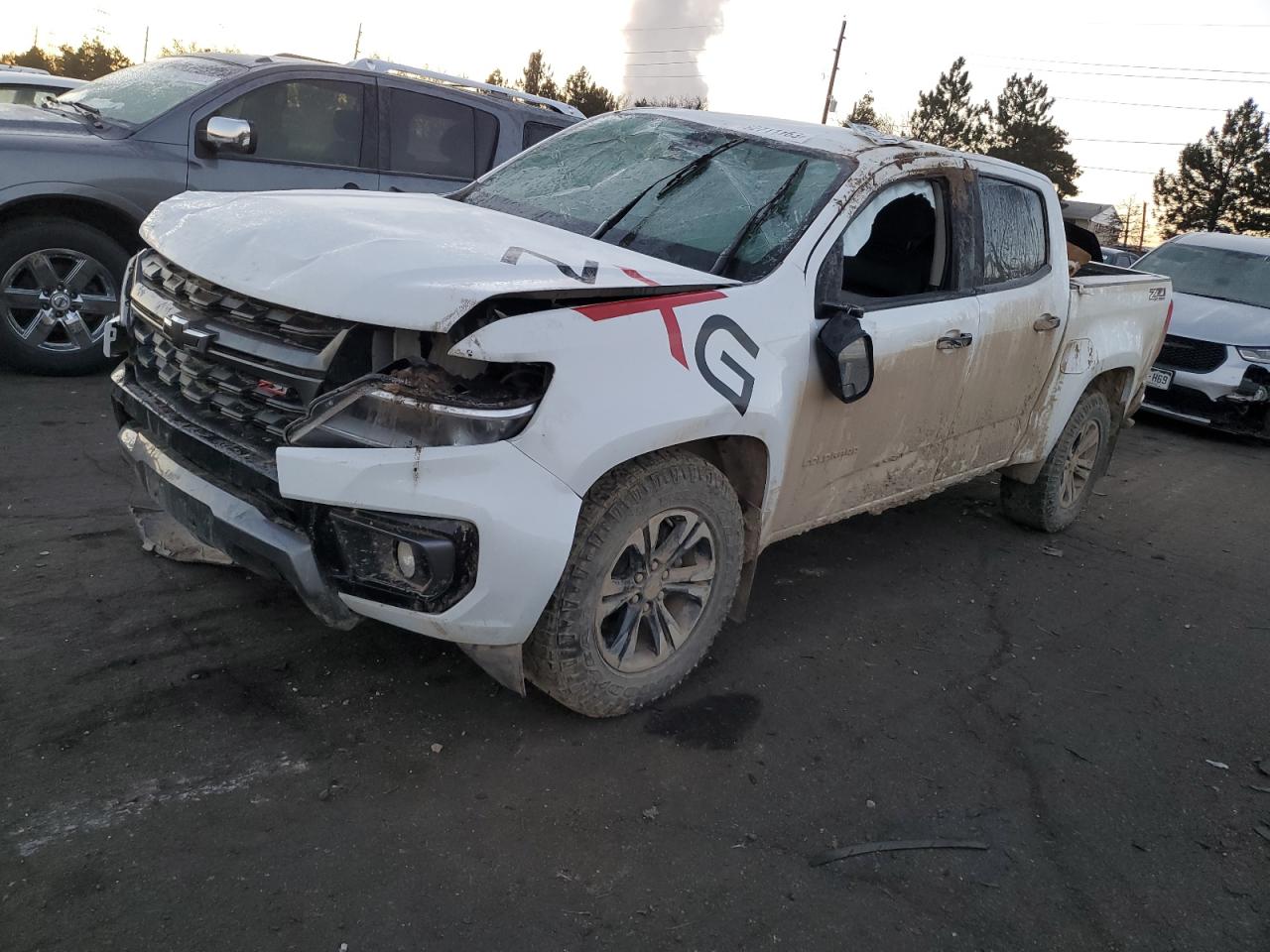 2022 CHEVROLET COLORADO Z71 VIN:1GCGTDEN8N1258513