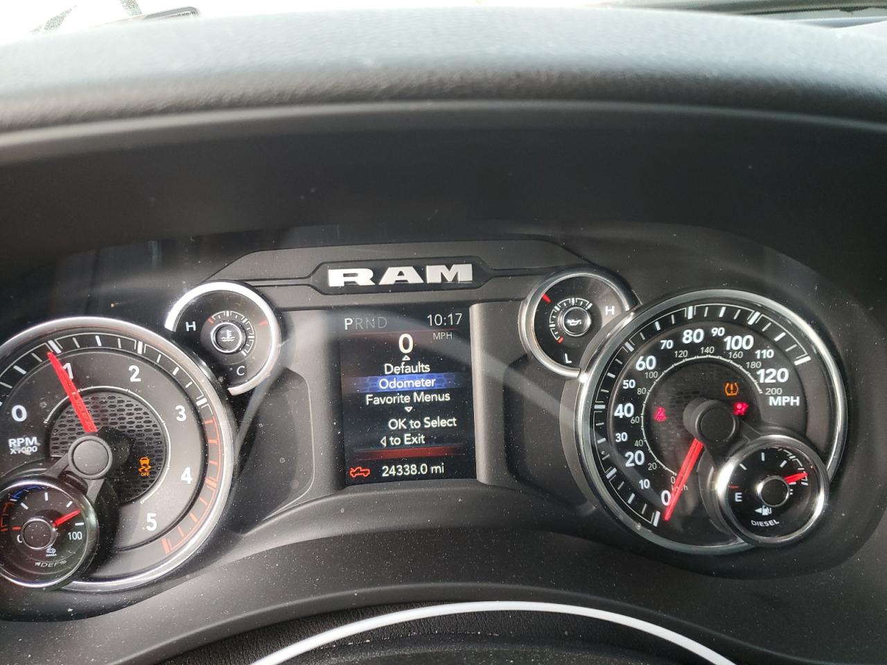 2023 RAM 2500 BIG HORN VIN:3C6UR5DL6PG523139