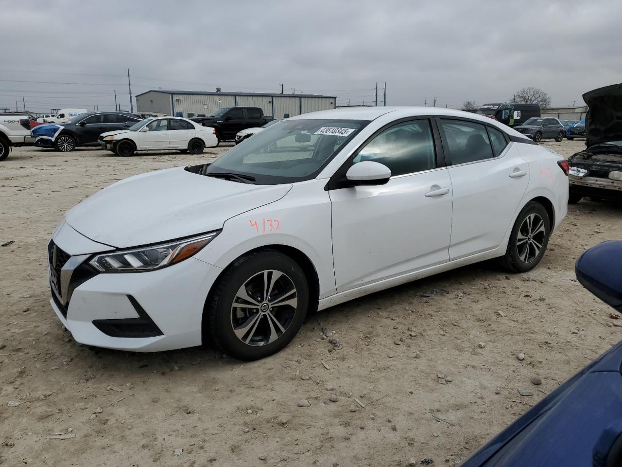 2022 NISSAN SENTRA SV VIN:3N1AB8CV9NY272194