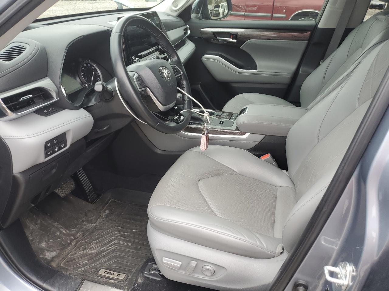 2022 TOYOTA HIGHLANDER PLATINUM VIN:5TDFZRAH4NS114709