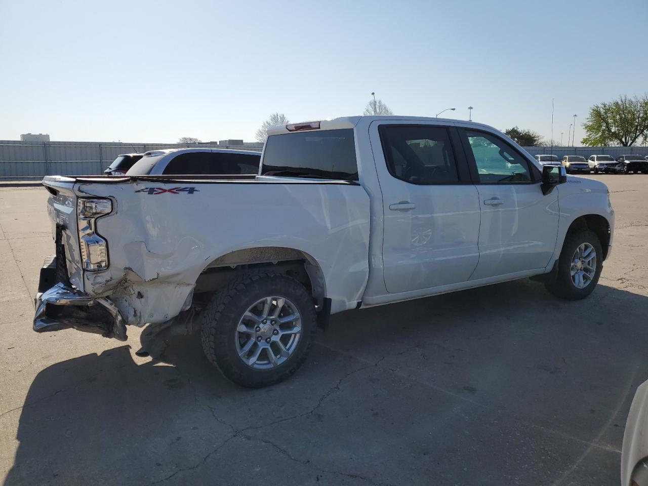 2022 CHEVROLET SILVERADO K1500 LT VIN:3GCUDDED1NG506755