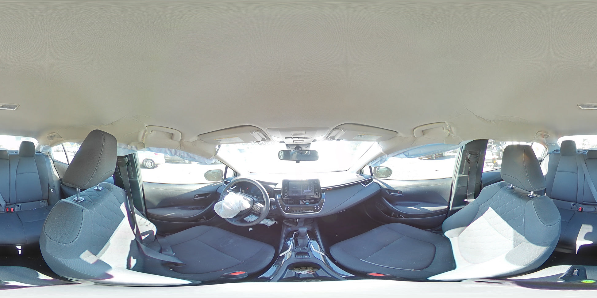 2022 TOYOTA COROLLA LE VIN:JTDEAMDE7NJ055398