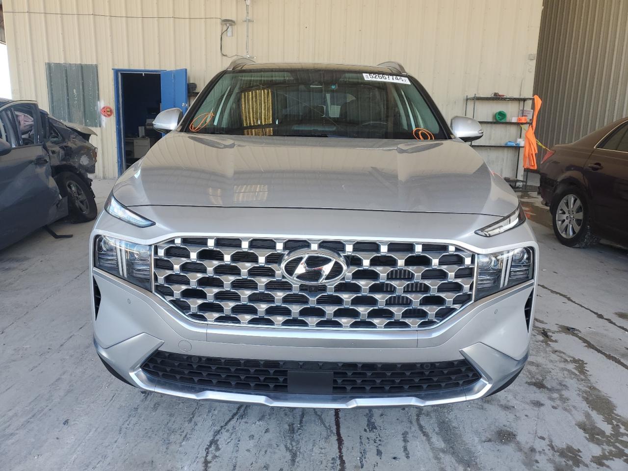 2022 HYUNDAI SANTA FE BLUE VIN:KM8S2DA10NU045338