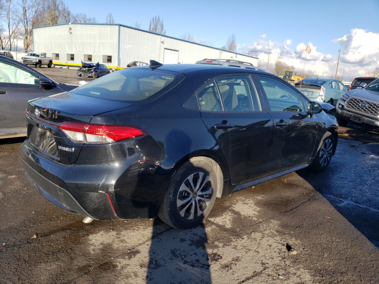 2022 TOYOTA COROLLA LE VIN:JTDEAMDE7NJ043753