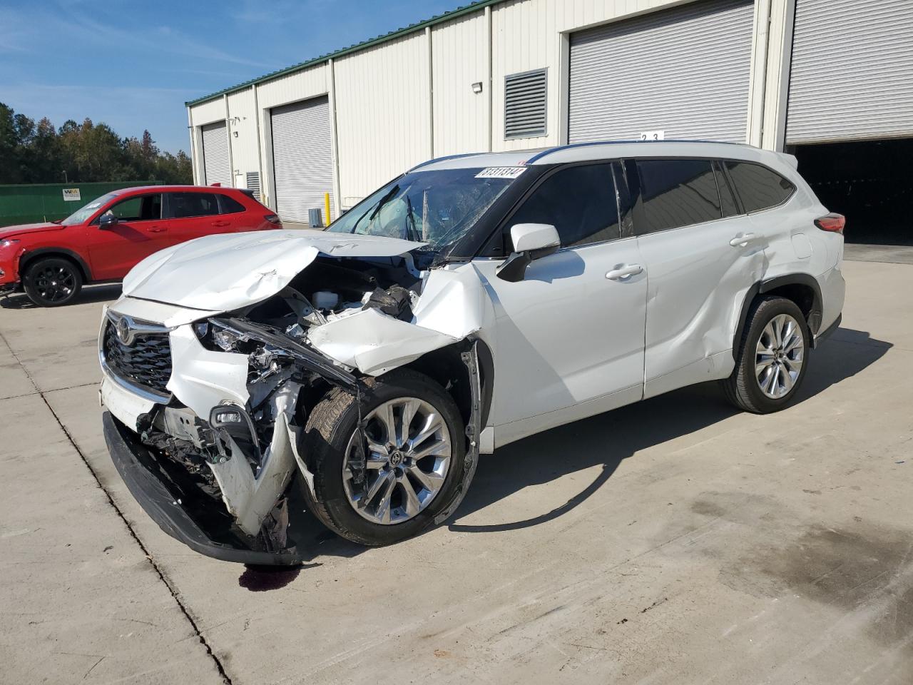 2022 TOYOTA HIGHLANDER LIMITED VIN:5TDYZRAHXNS549744