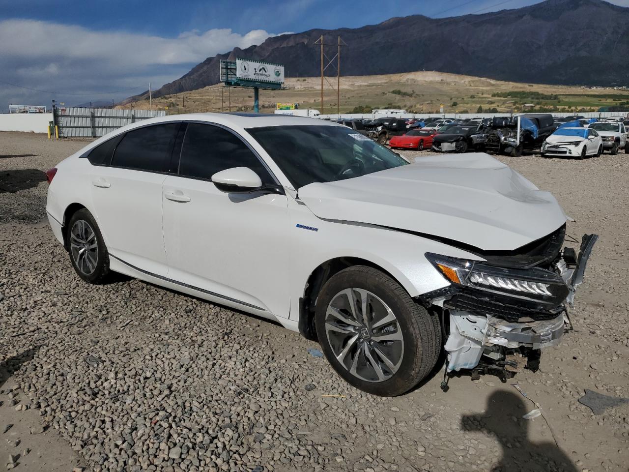 2022 HONDA ACCORD HYBRID EXL VIN:1HGCV3F59NA006871