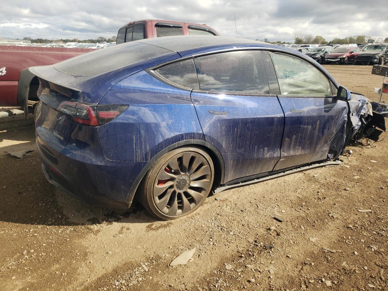 2022 TESLA MODEL Y  VIN:7SAYGDEF6NF554061