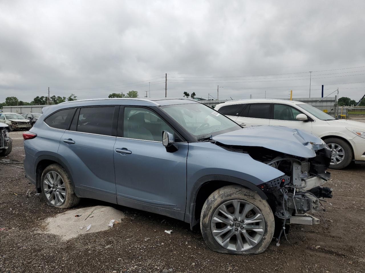 2022 TOYOTA HIGHLANDER HYBRID LIMITED VIN:5TDXBRCH4NS097321