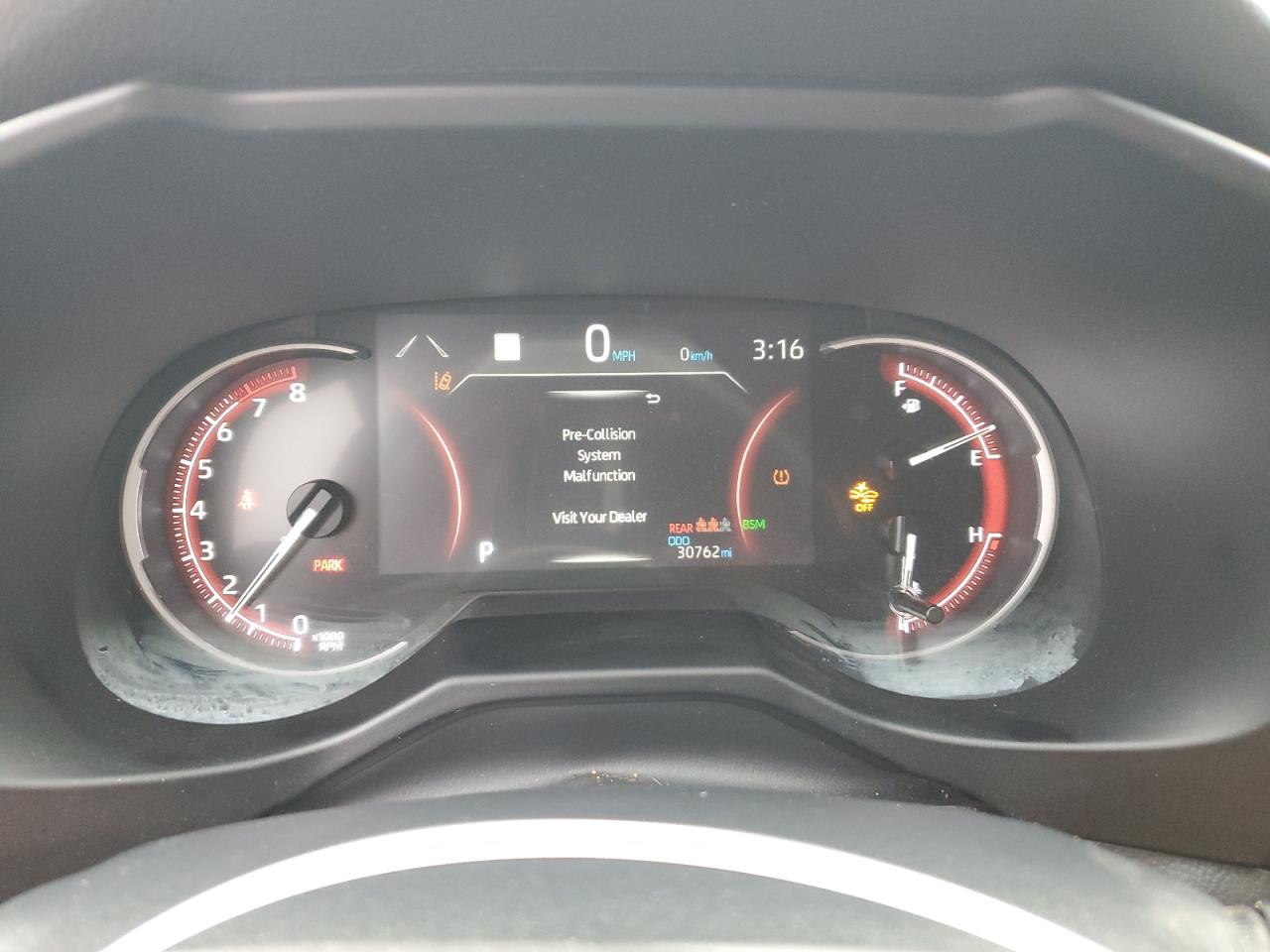 2023 TOYOTA RAV4 TRD OFF ROAD VIN:2T3S1RFV6PW349697