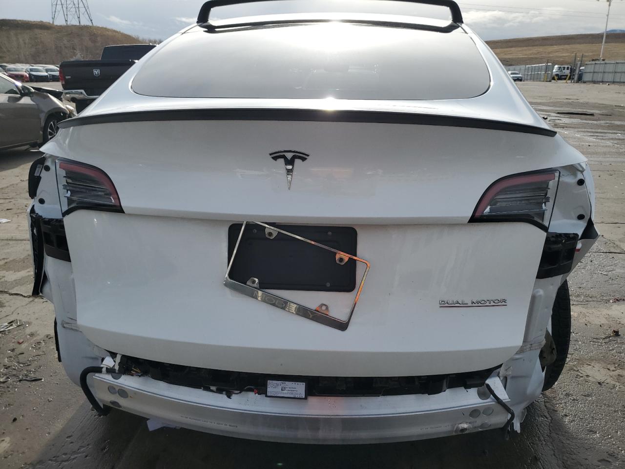 2022 TESLA MODEL Y  VIN:7SAYGDEF9NF460367