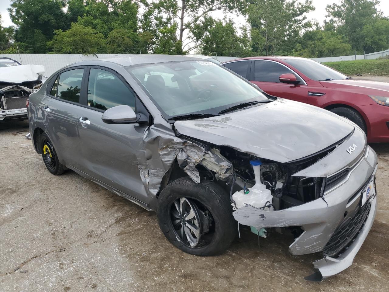 2022 KIA RIO LX VIN:3KPA24AD8NE494484
