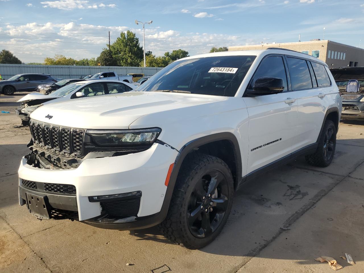 2022 JEEP GRAND CHEROKEE L LIMITED VIN:1C4RJKBG4N8546433