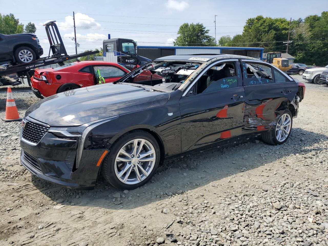 2022 CADILLAC CT4 LUXURY VIN:1G6DJ5RK6N0115048