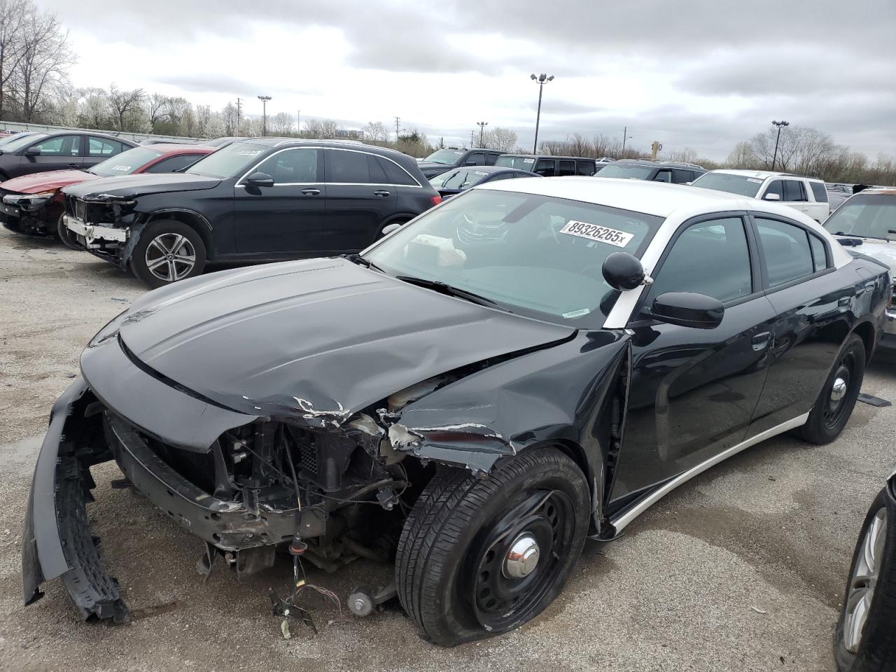 2023 DODGE CHARGER POLICE VIN:2C3CDXKGXPH592845