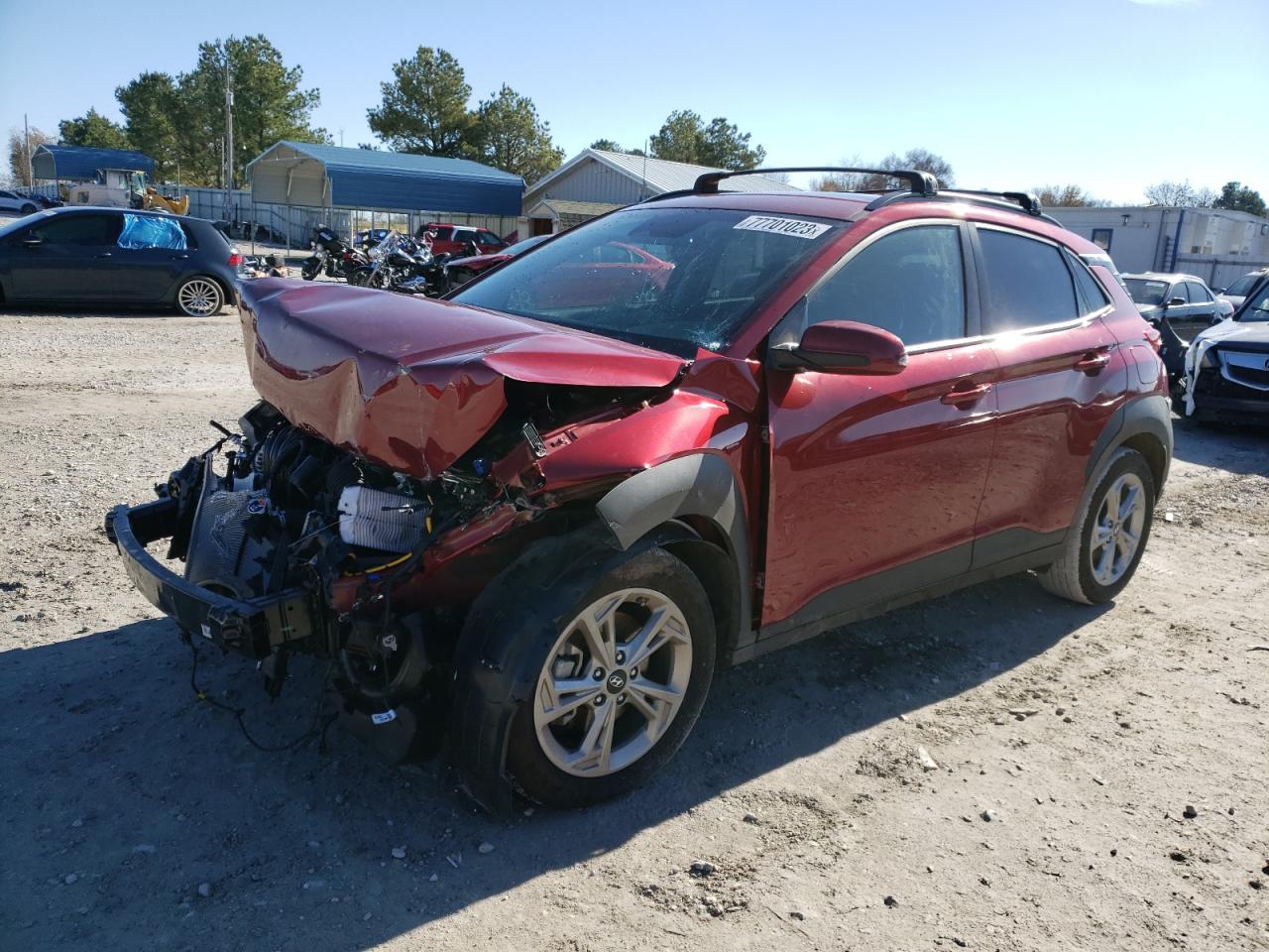 2023 HYUNDAI KONA SEL VIN:KM8K6CAB5PU043434