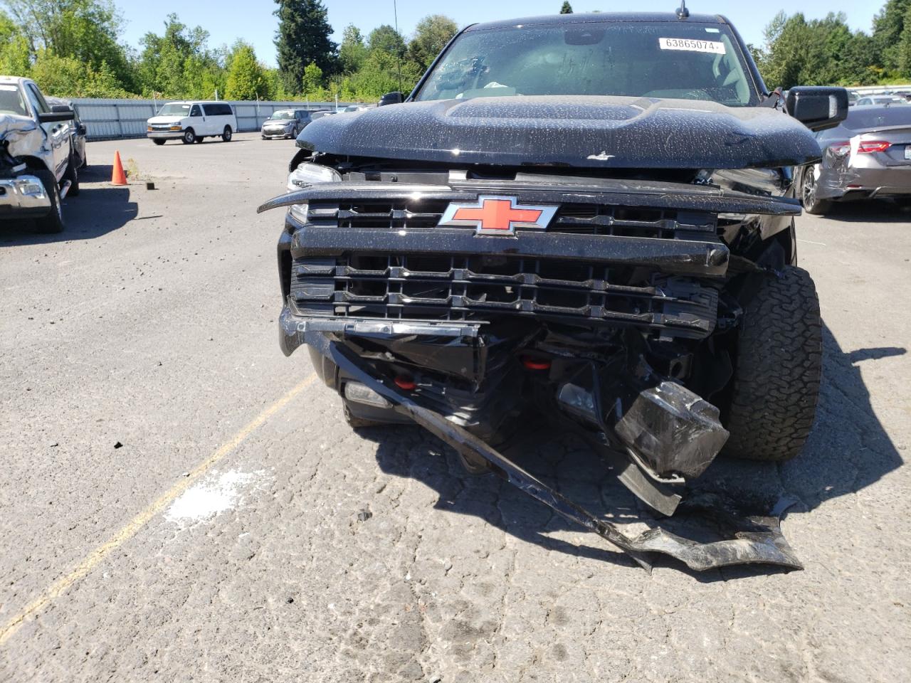 2023 CHEVROLET SILVERADO K1500 RST VIN:1GCUDEEDXPZ289604