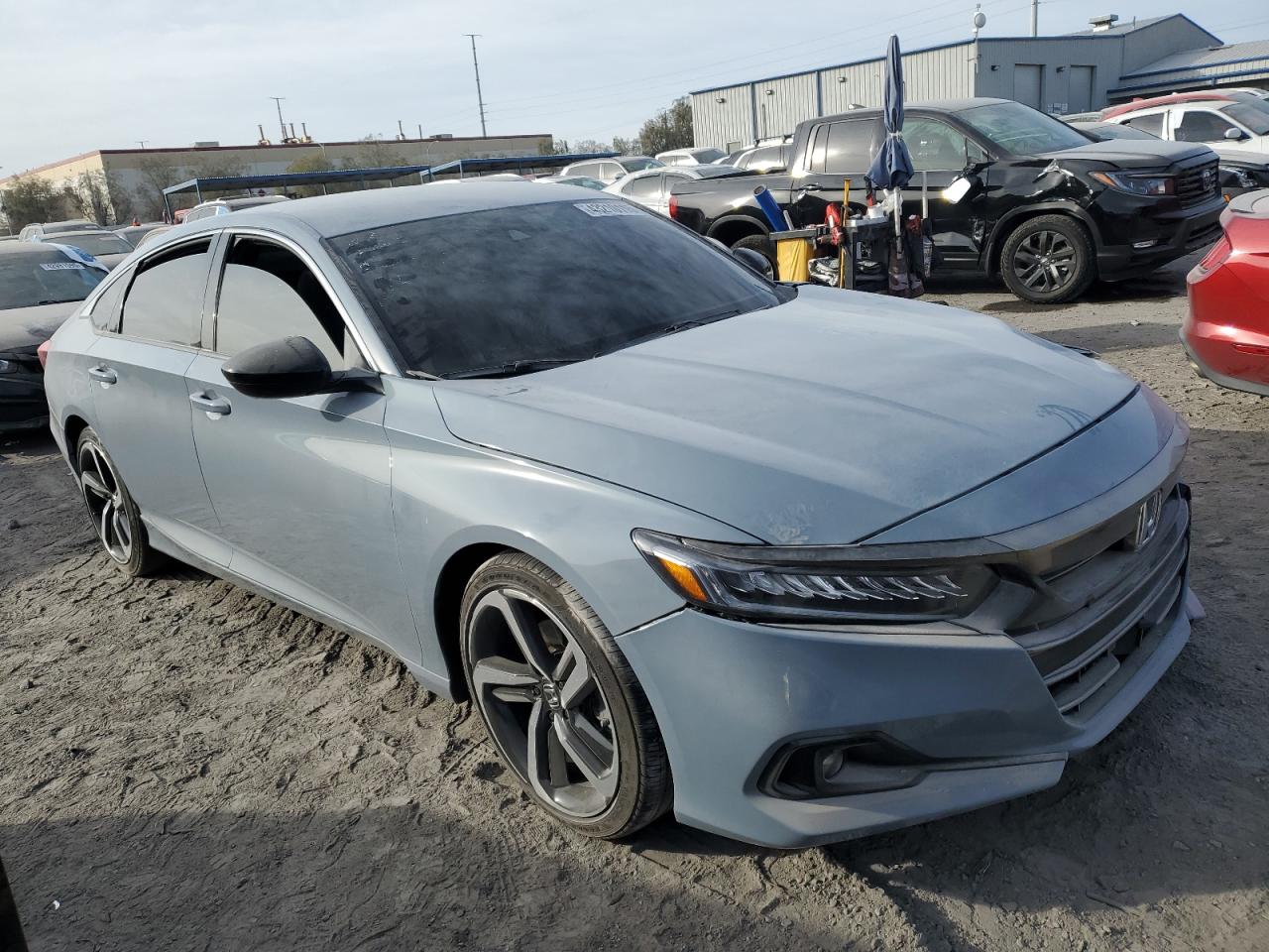 2022 HONDA ACCORD SPORT VIN:1HGCV1F37NA054386