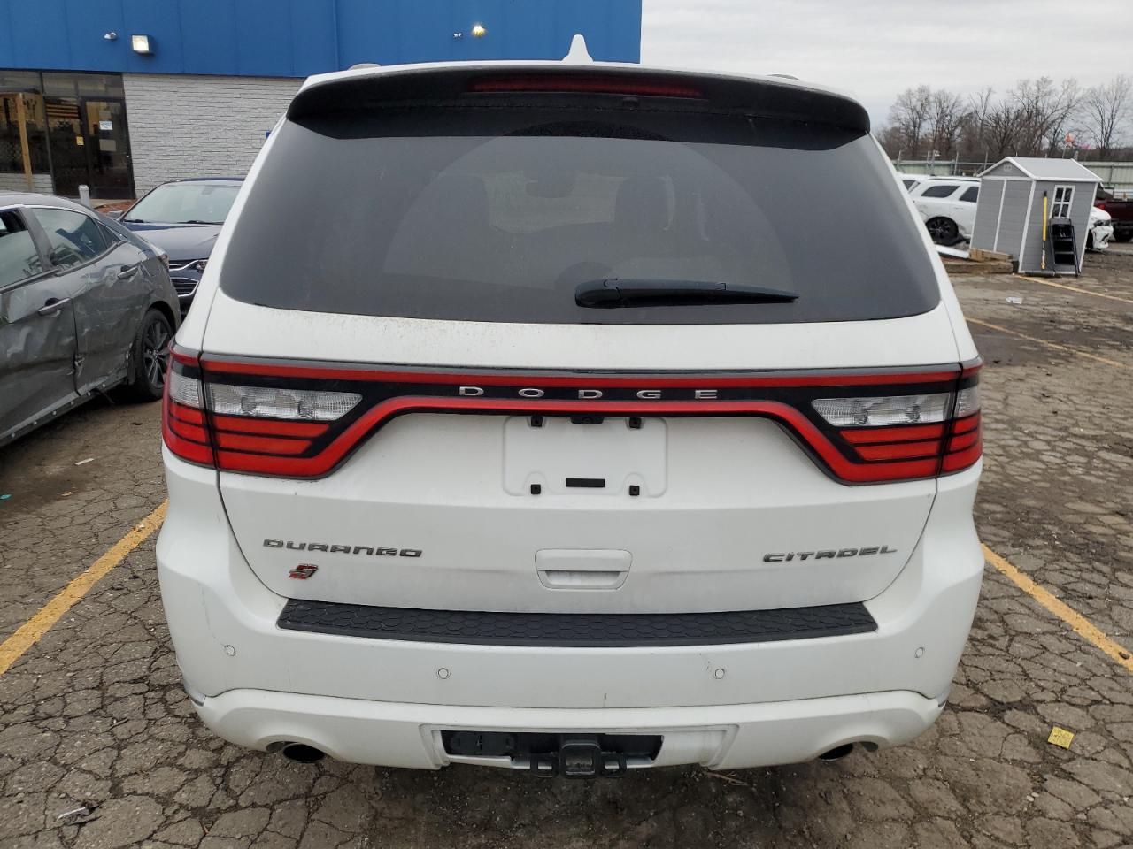 2022 DODGE DURANGO CITADEL VIN:1C4RDJEG1NC173586
