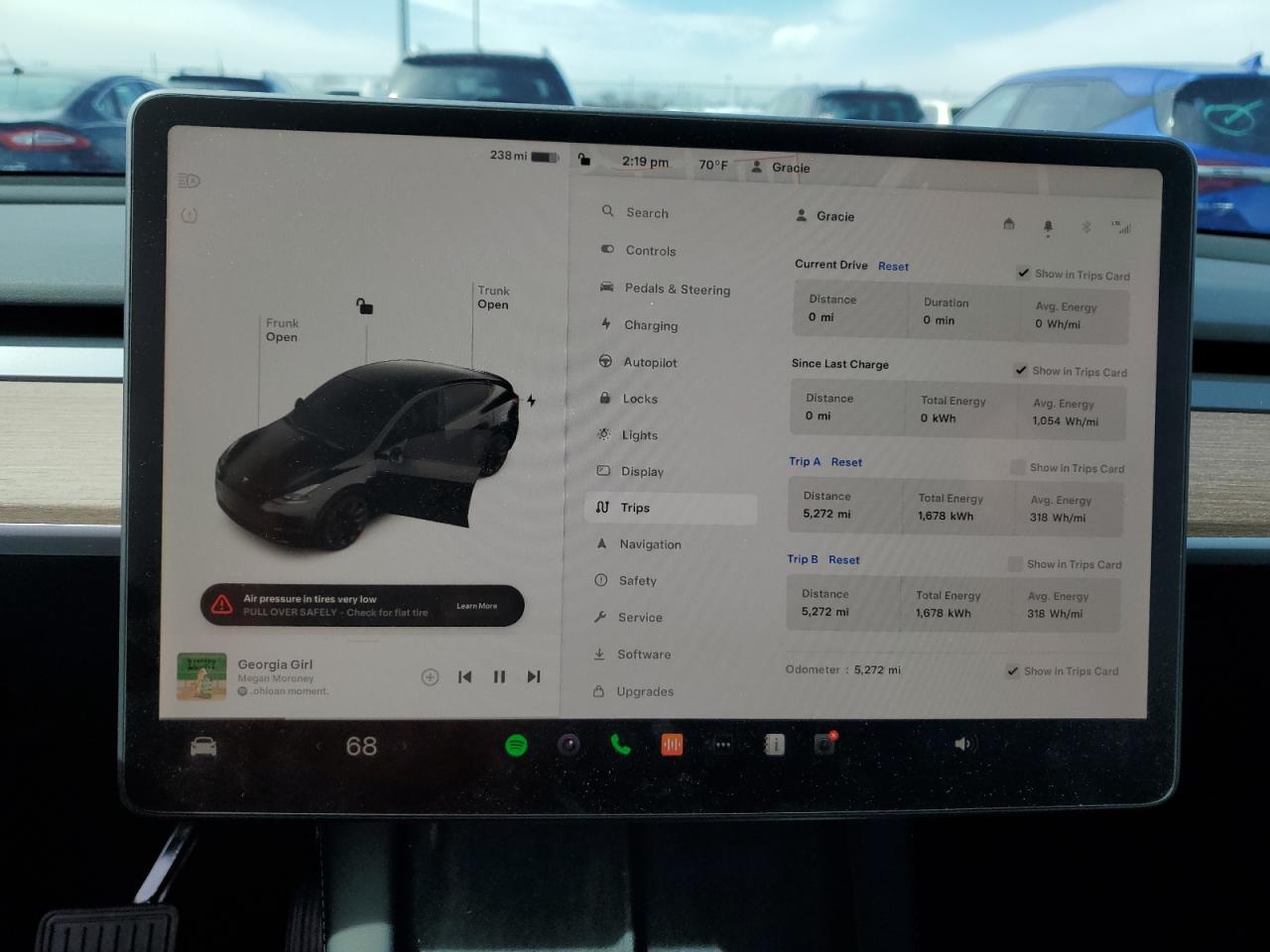 2023 TESLA MODEL Y  VIN:7SAYGDEE8PF875674