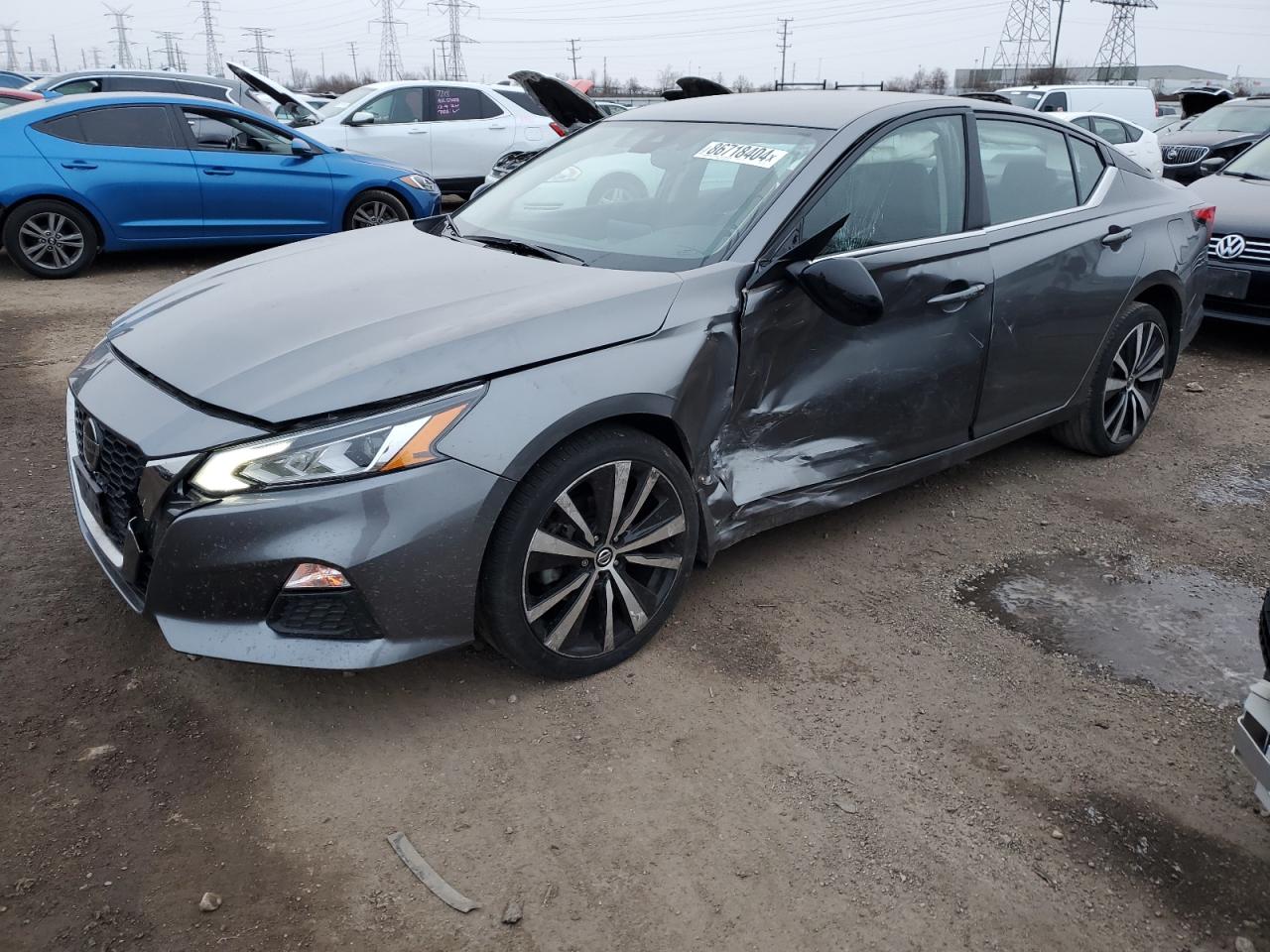 2022 NISSAN ALTIMA SR VIN:1N4BL4CW6NN377617