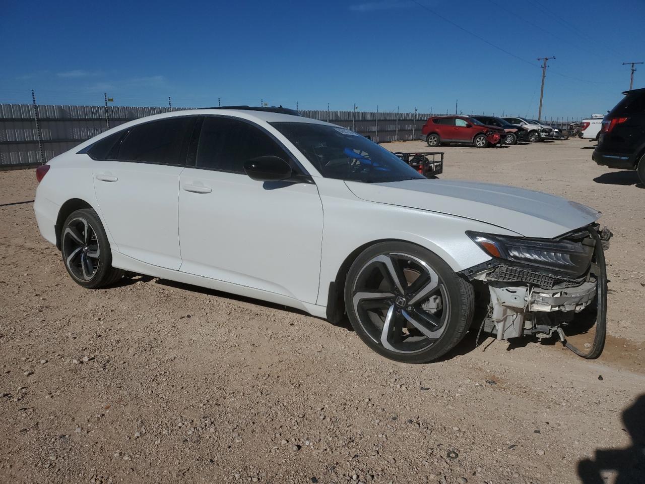 2022 HONDA ACCORD SPORT VIN:1HGCV1F37NA103439