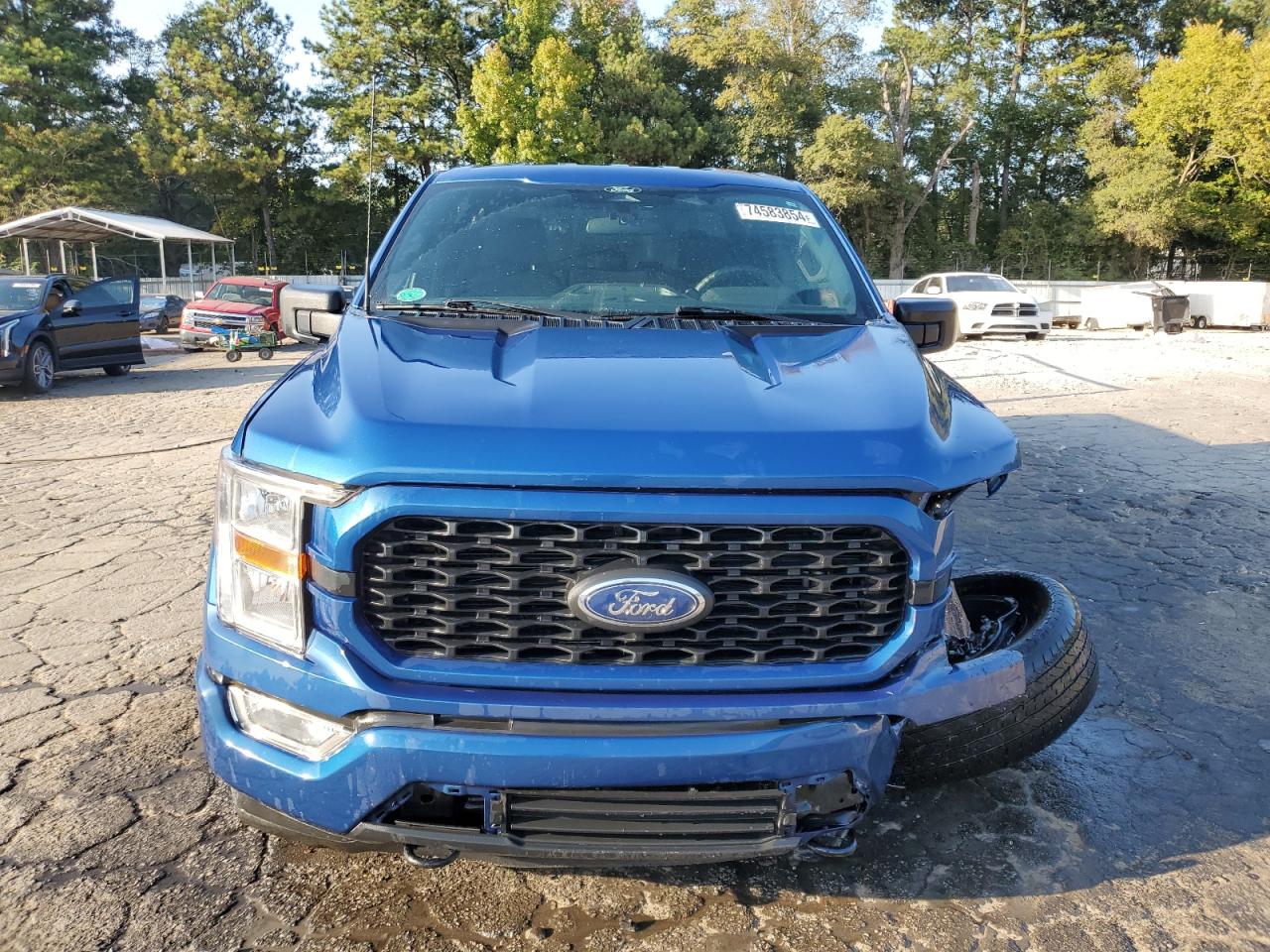 2022 FORD F150 SUPERCREW VIN:1FTFW1E54NFC38800