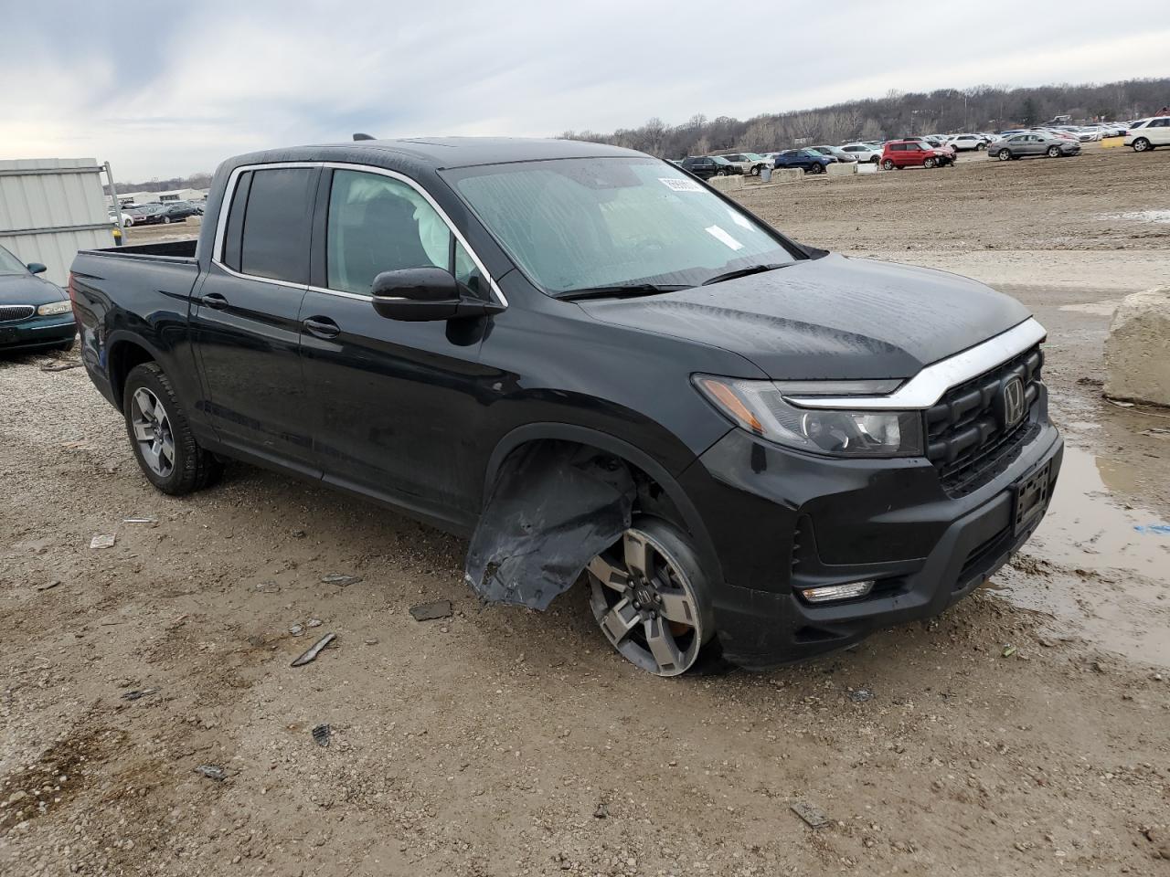 2024 HONDA RIDGELINE RTL VIN:5FPYK3F58RB011058