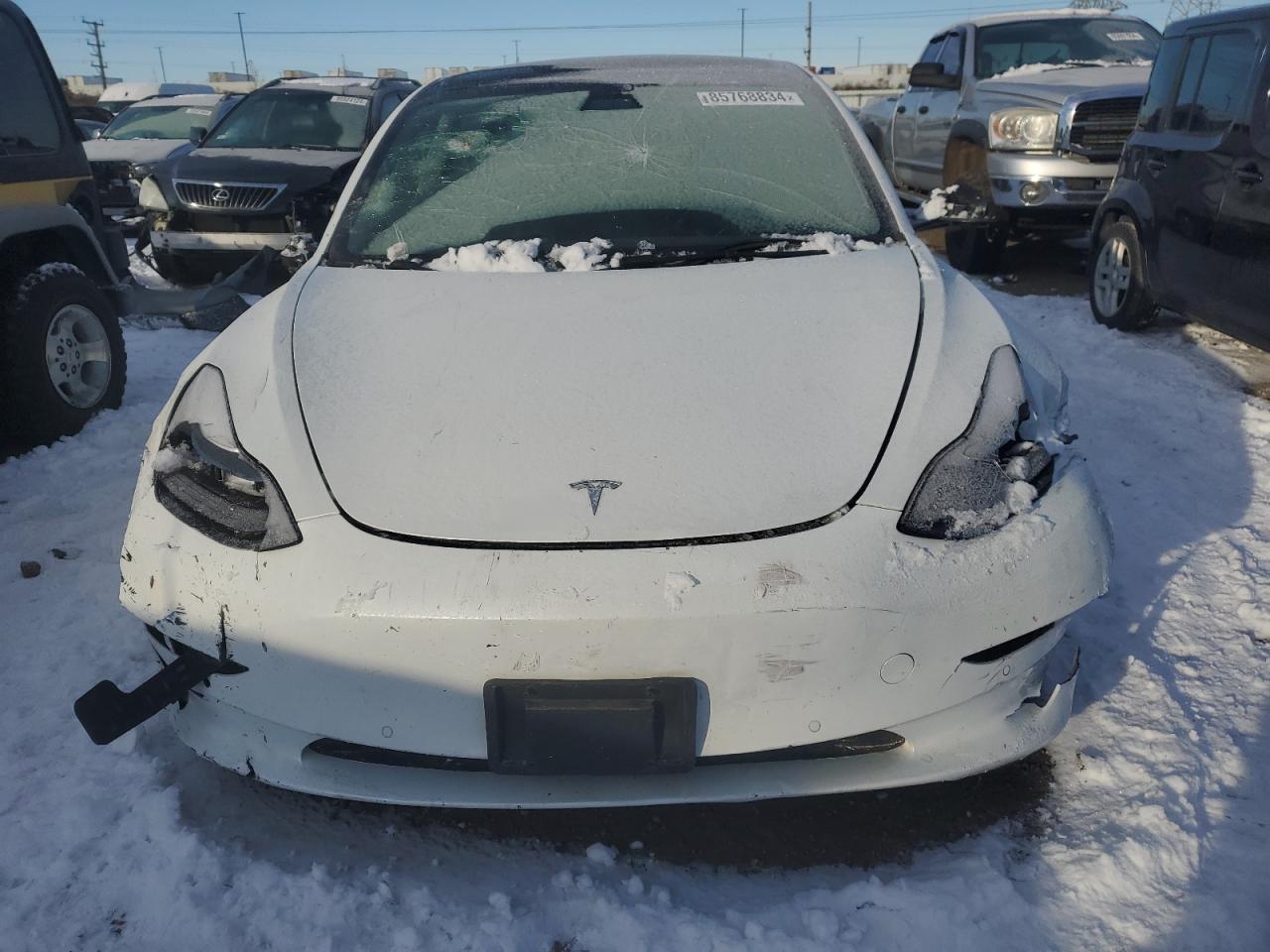 2022 TESLA MODEL 3  VIN:5YJ3E1EB4NF361819