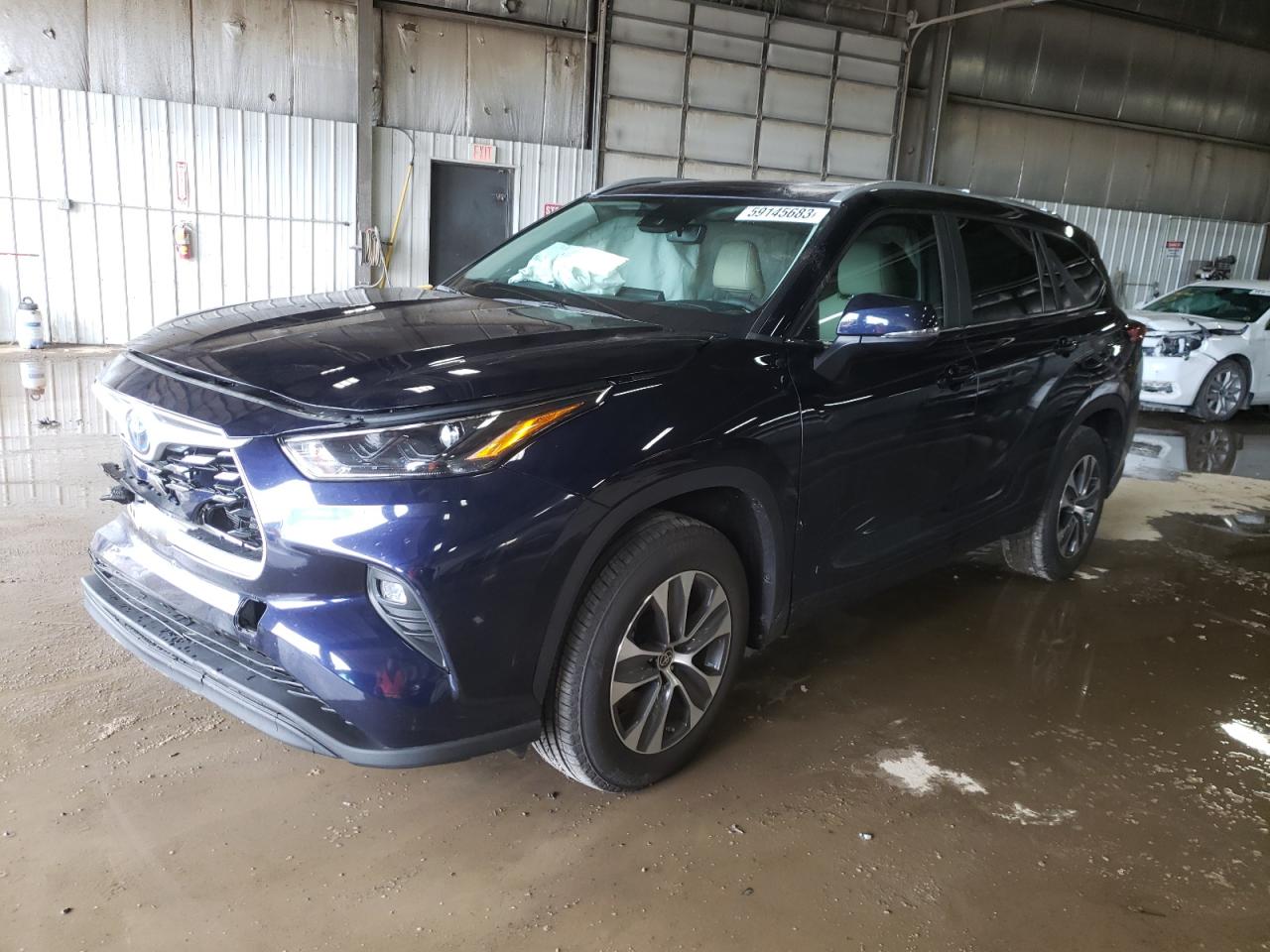 2023 TOYOTA HIGHLANDER HYBRID XLE VIN:5TDKARAH8PS019823